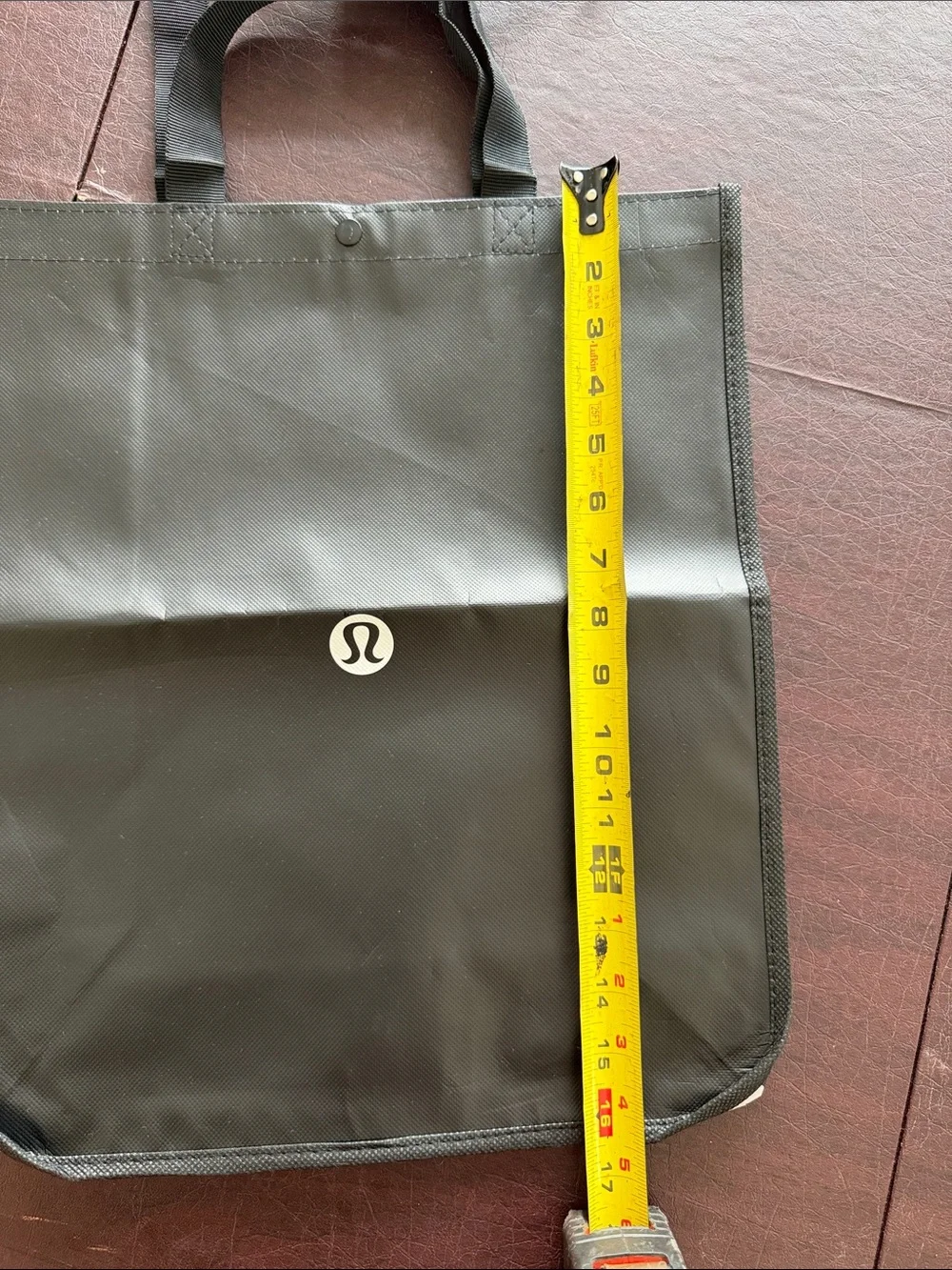 lululemon athletica Black Tote Bag NEW